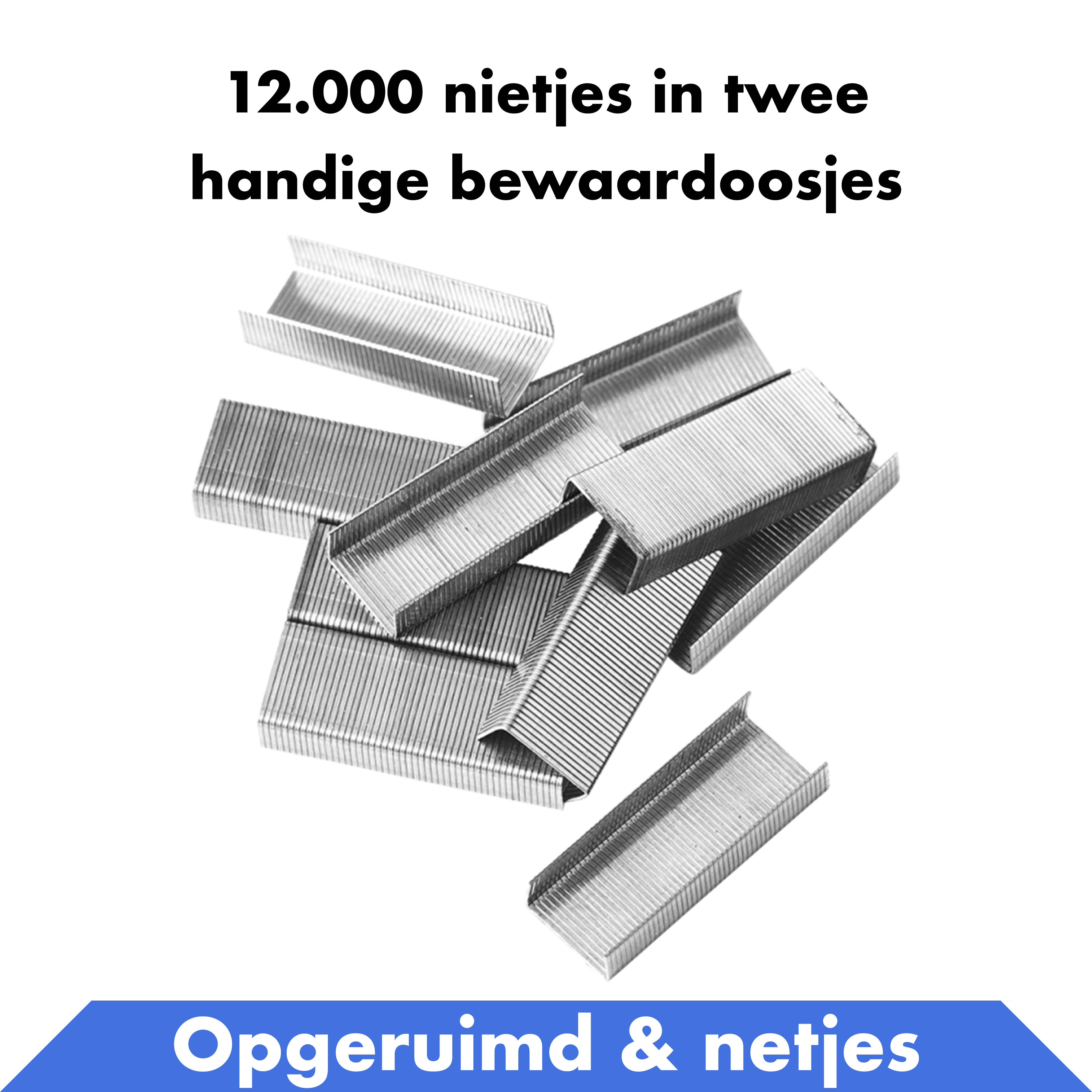 Nietjes Maat 24/6 - 30000 stuks