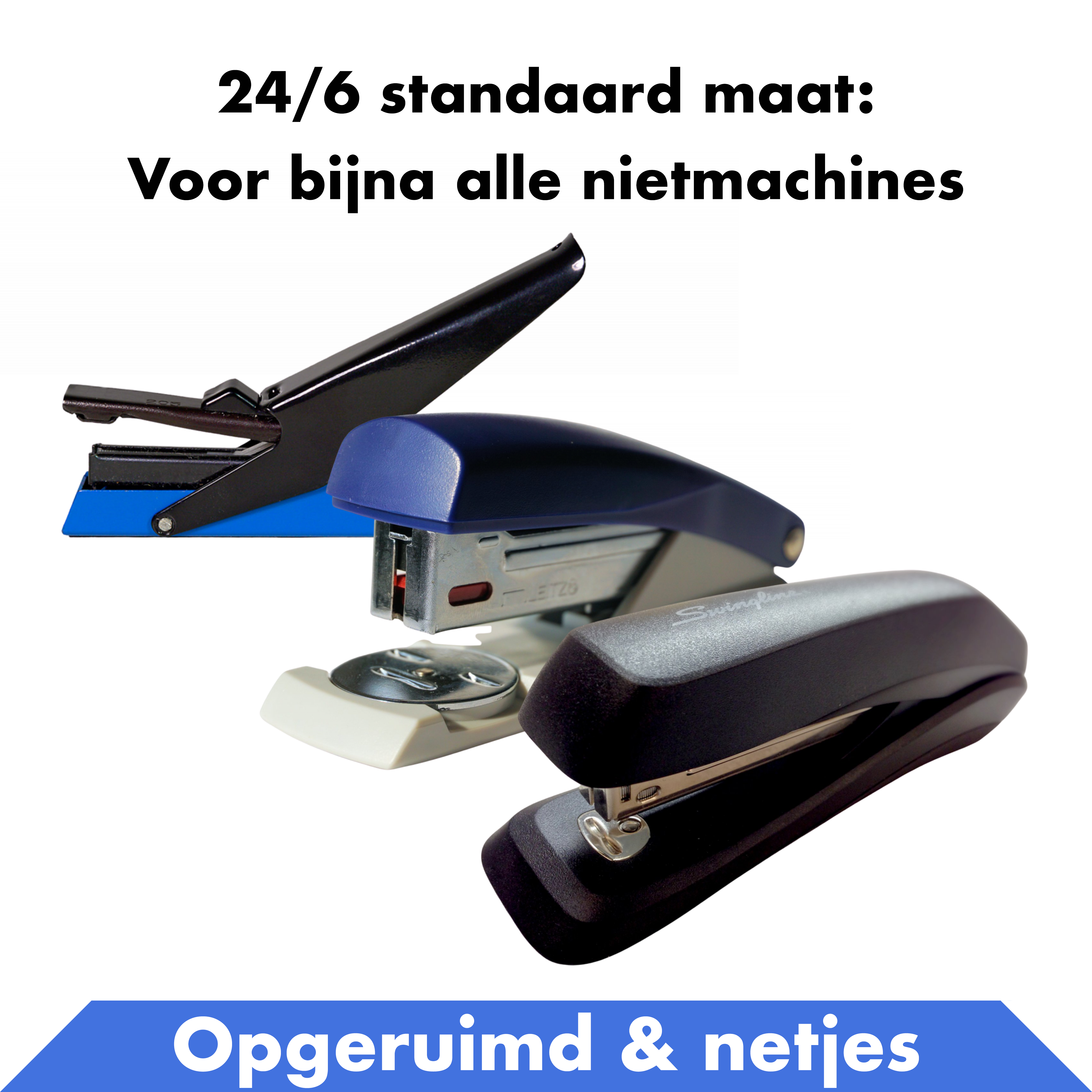 Nietjes Maat 24/6 - 24000 stuks