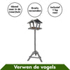 10 pack Staand Vogelhuisje met Vogelvoer