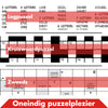 Puzzelpakket met 3x puzzelboek en Speed Cube