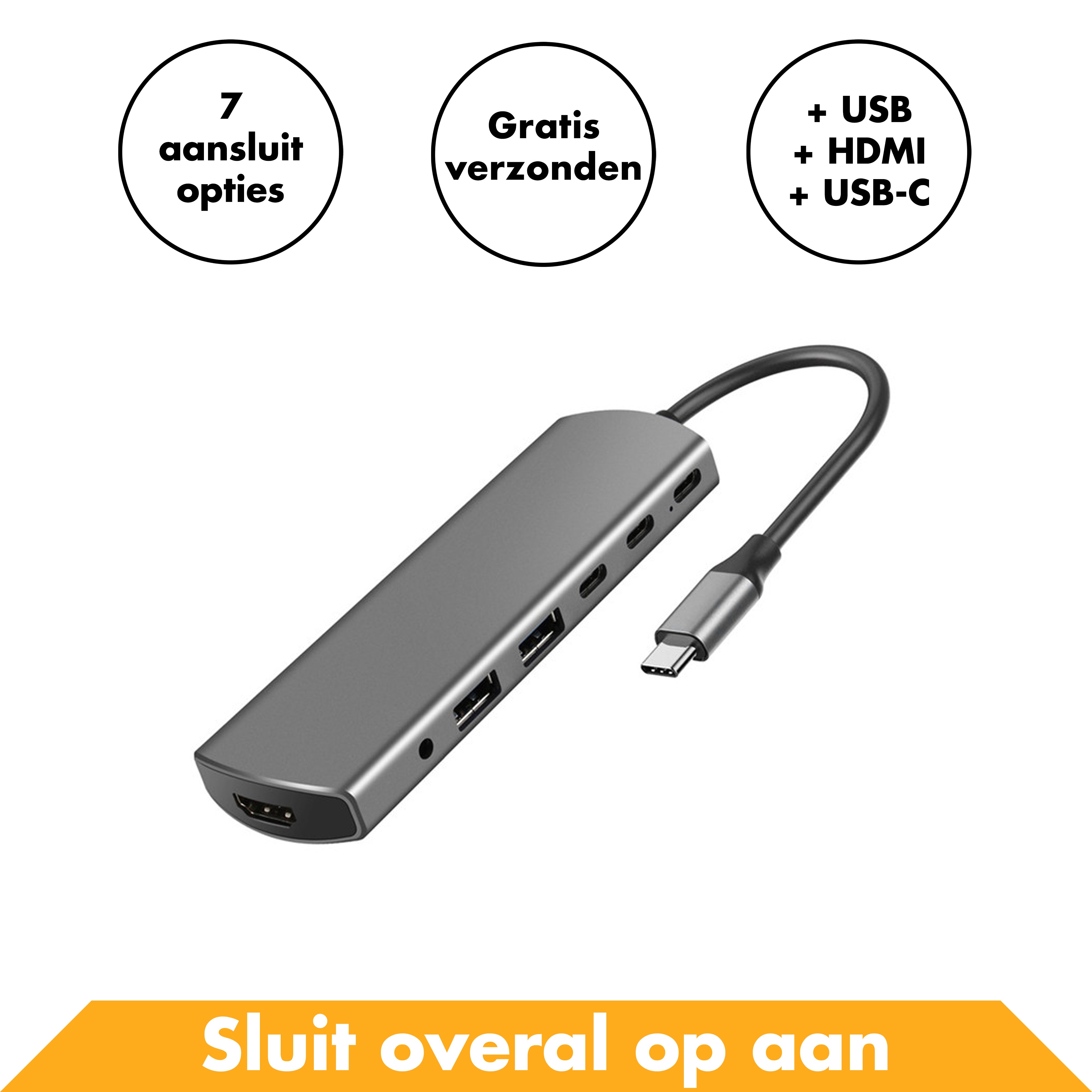 7 in 1 USB-C Hub