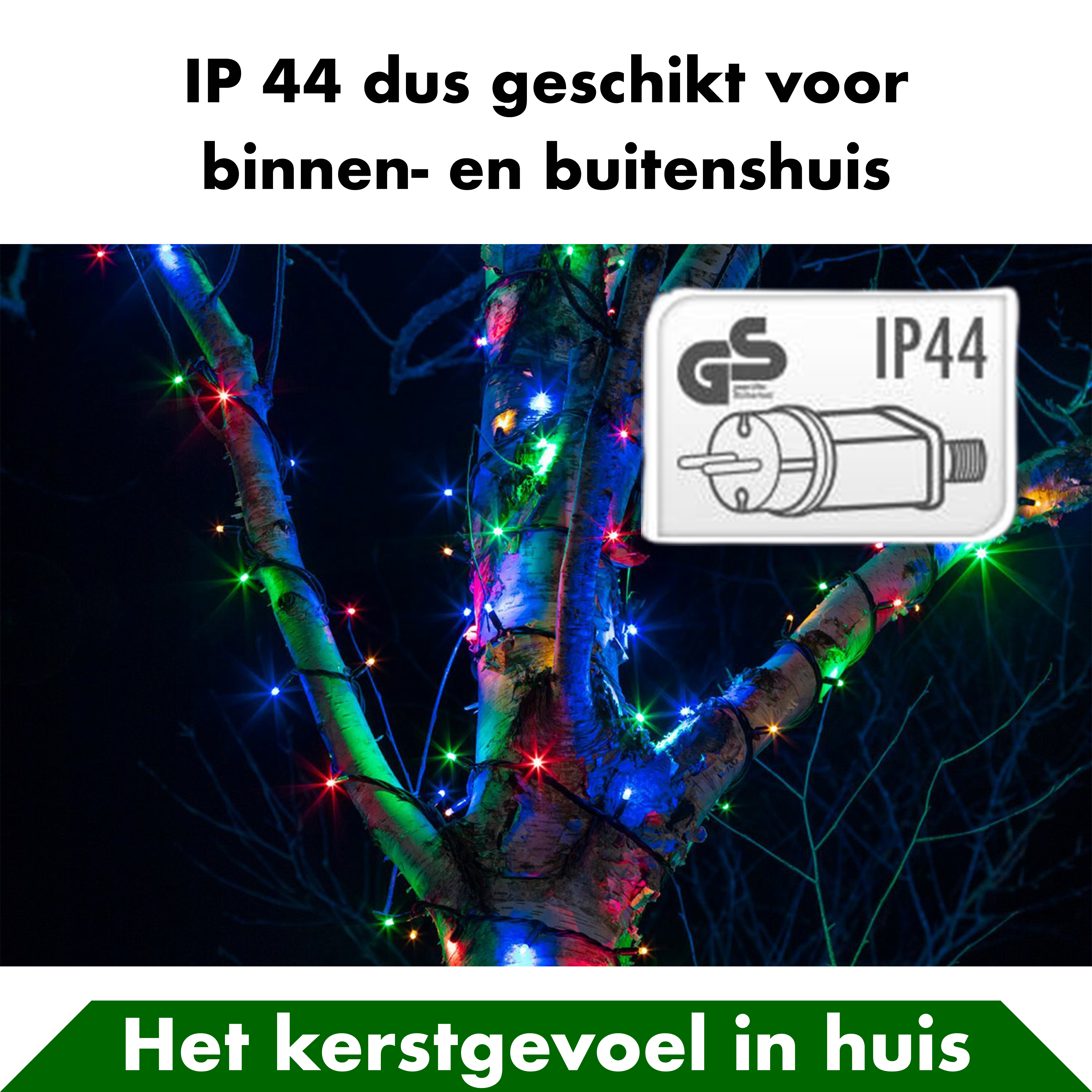 Feest & Kerstverlichting - 240 LED Lampjes - Multicolor