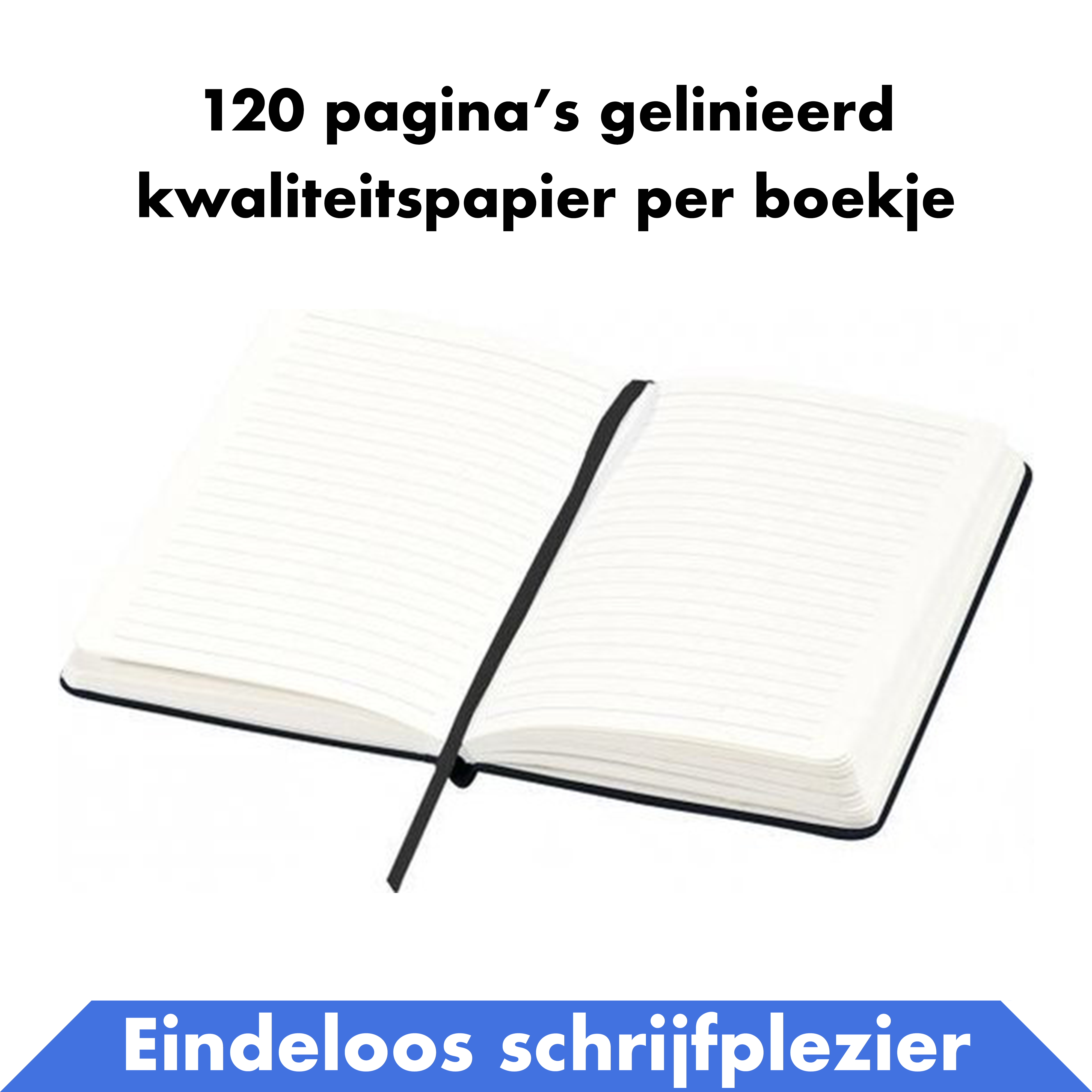 Notitieboekje 4 Pack - A5