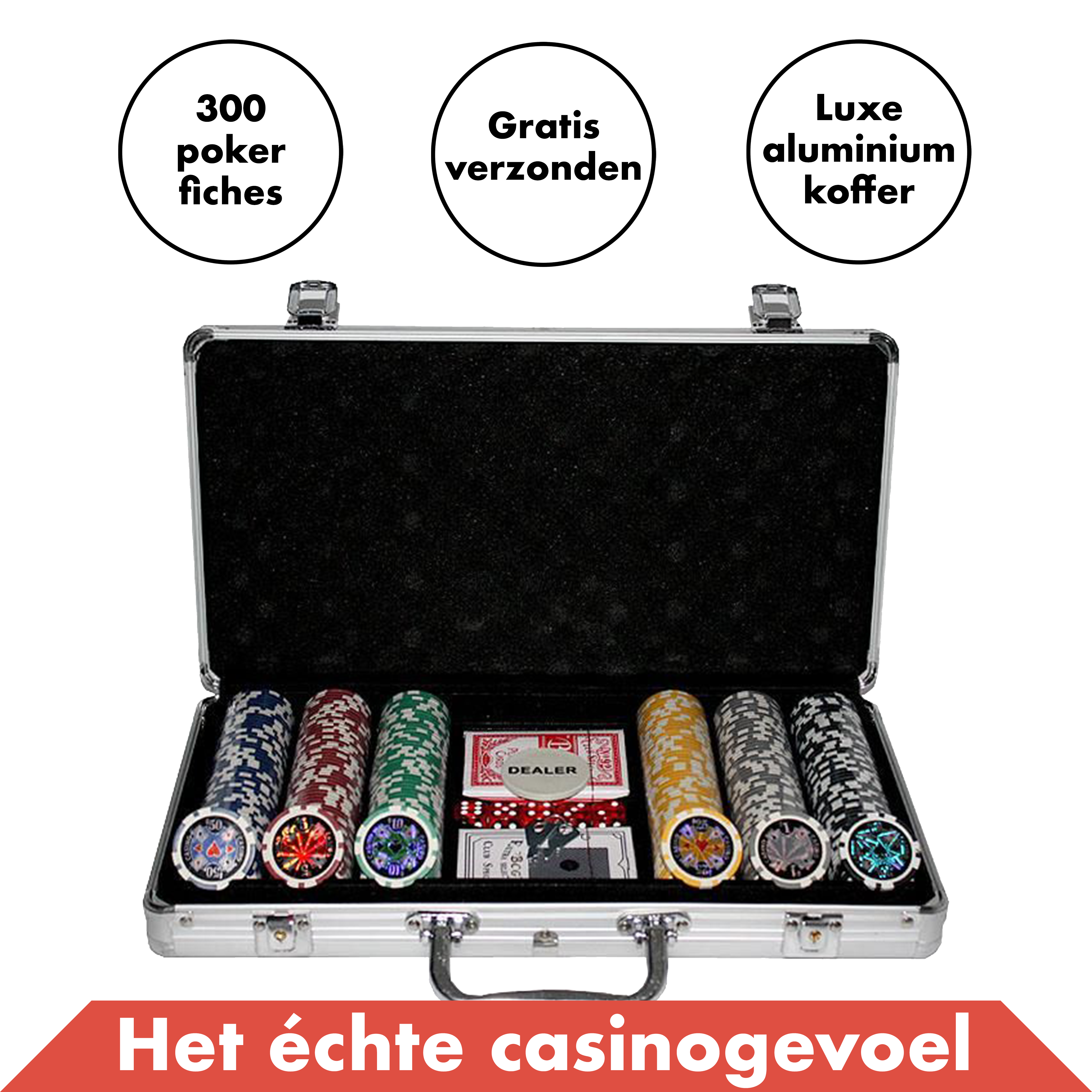 Pokerset 300 Laser