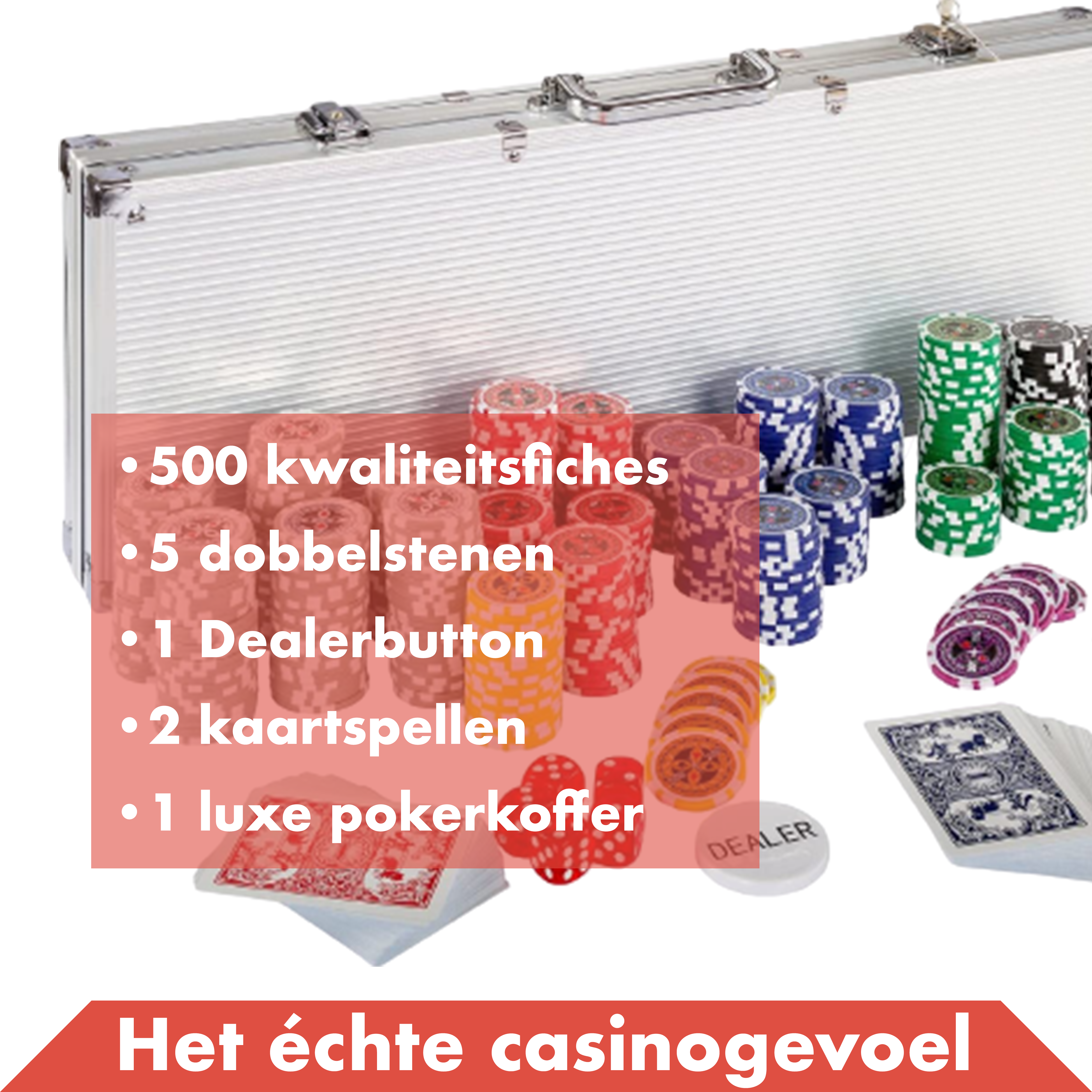 Pokerset 500 Laser