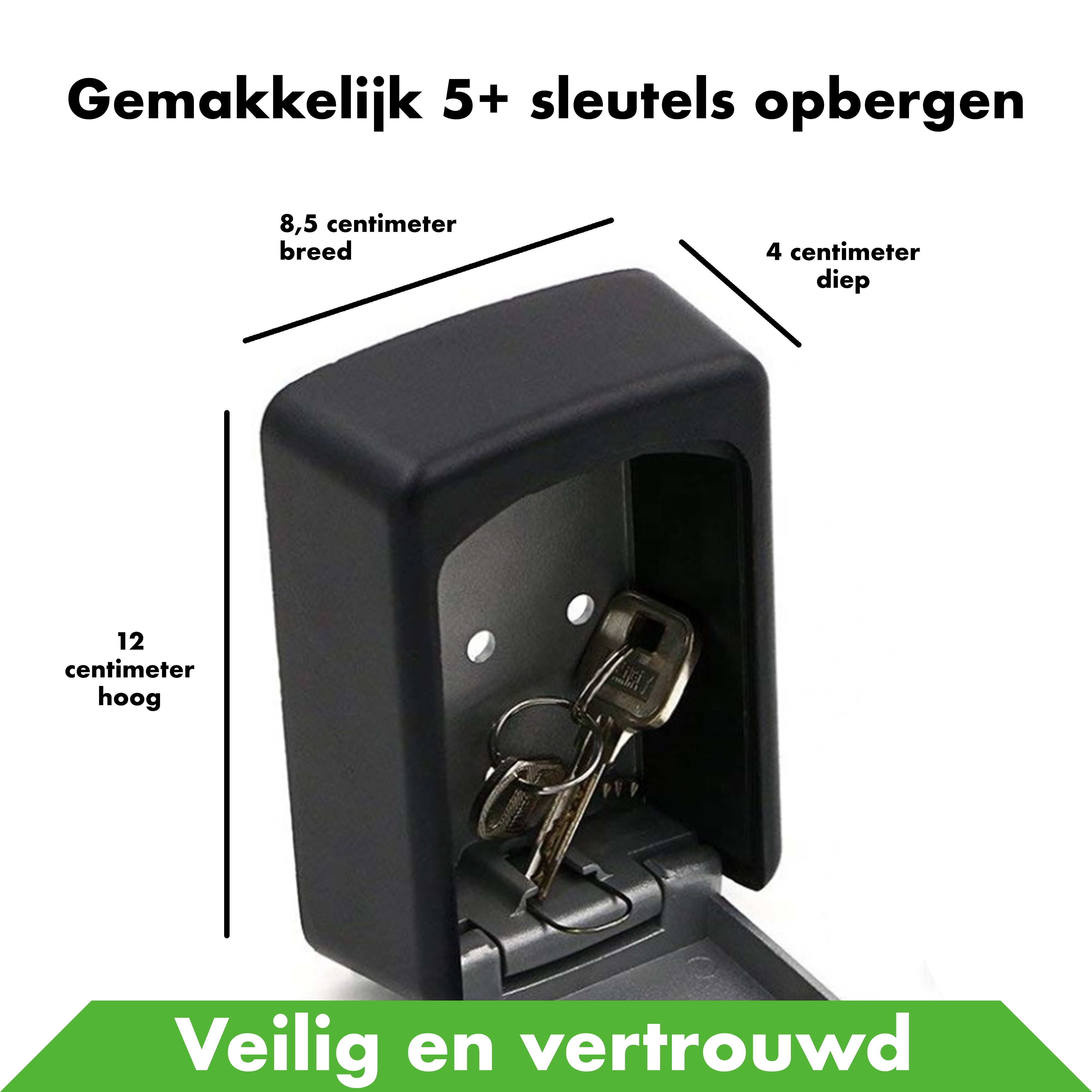 Sleutelkluisje - Groen