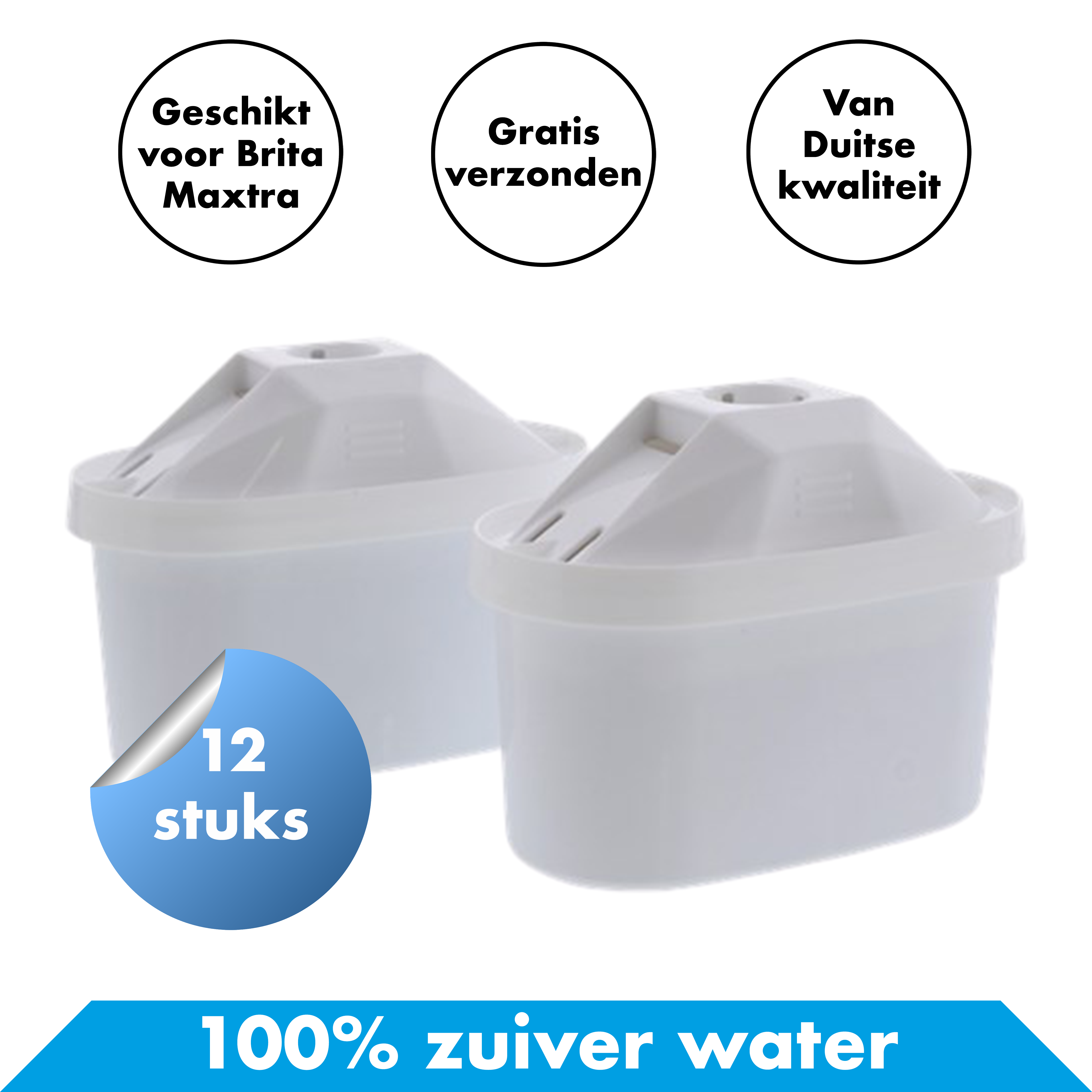 Premium Filterpatronen - 12 Stuks